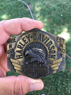 Harley Davidson buckle