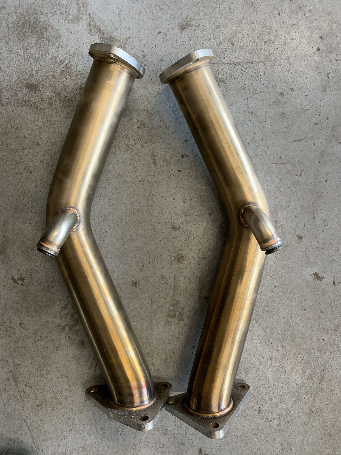 Nissan 370Z ISR Test pipes