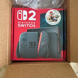 🔥 Nintendo Switch 2 + Mario Kart World game Bundle NEW IN HAND 
