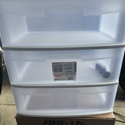 3 Drawer Storage Bin