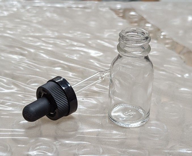 15ml Glass Bottles With Child Proof Droppers Bulk