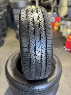 Set Of Used Tires With Good Thread Life 225/60R17 Yokohama Geolander