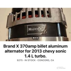 Big voltage for Beat 370 amps like new for 2013 chevy sonic 