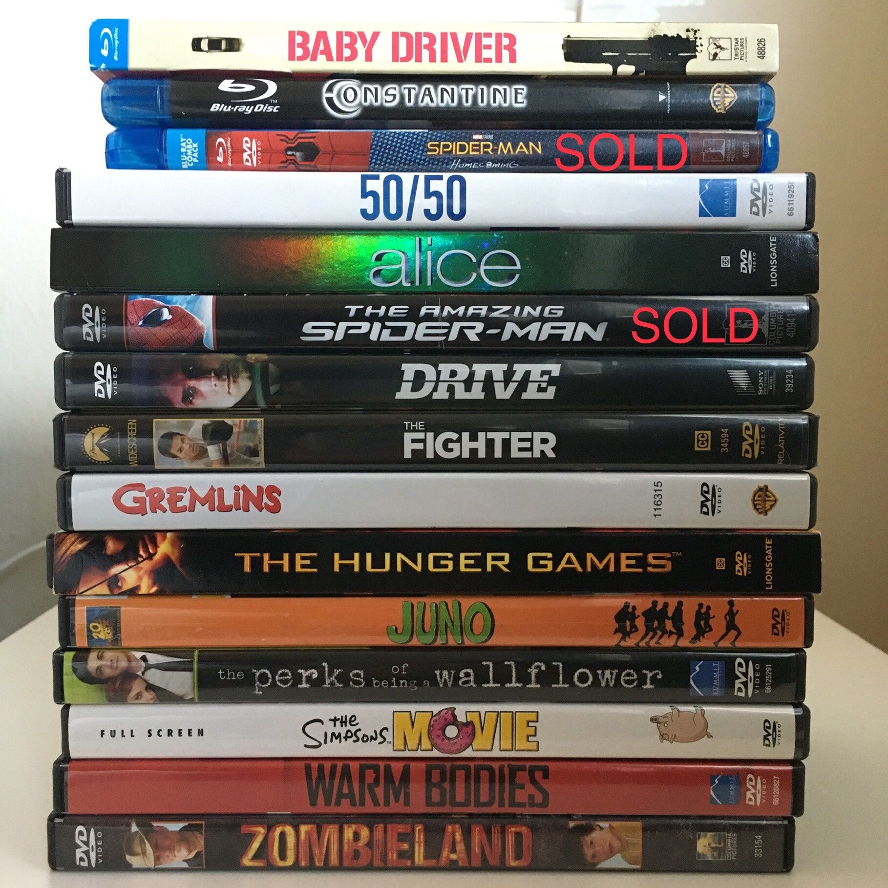 DVD Collection - 3 For $5