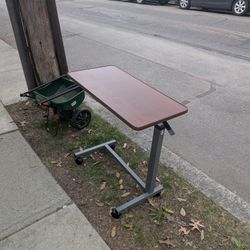 FREE Adjustable Table With Wheels