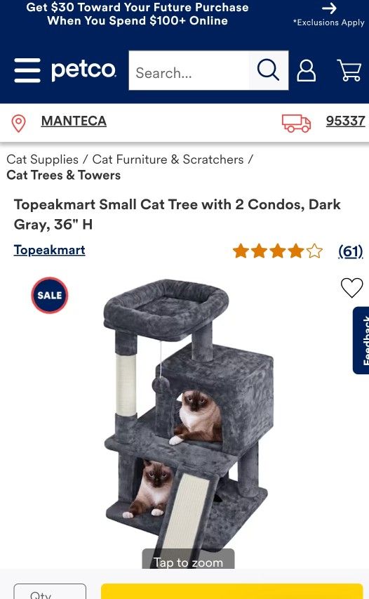 Cat Tower - Brand New