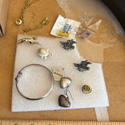 Bracelet, Charms And Earrings , necklace