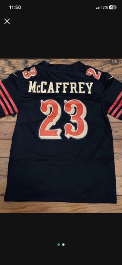 McCaffrey Warner 49ers Black Gold Rivalry Men Jersey
