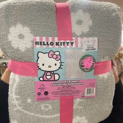 Hello Kitty Twin Reversible Blanket