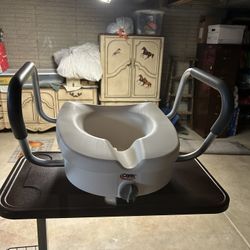 Cared Raised Toilet Seat