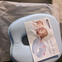 Brand New Memory Foam Baby Head Shaping Pillow