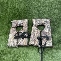 Camouflage Life Vests 