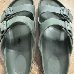 Arizona Green Birkenstocks 