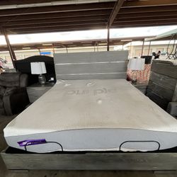 Recámara King Full Set Con Colchón Purple Y Base Eléctrica Ya Sus Muebles 