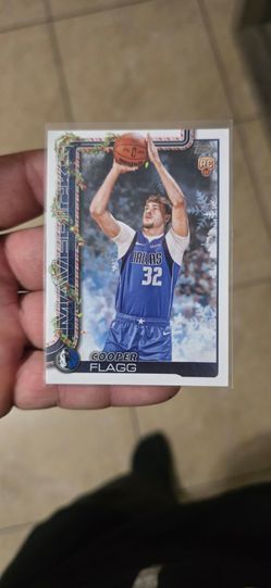 2025-26 Topps Holiday Basketball Cooper Flagg Rookie Card (#H161)