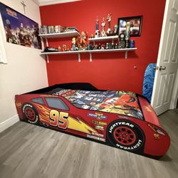 Car Bed with mattress 