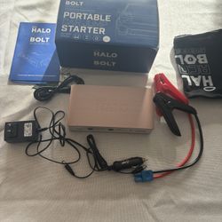 Halo ACDC Bolt Portable Car Jump Starter 58830 MWH (Rose Gold)