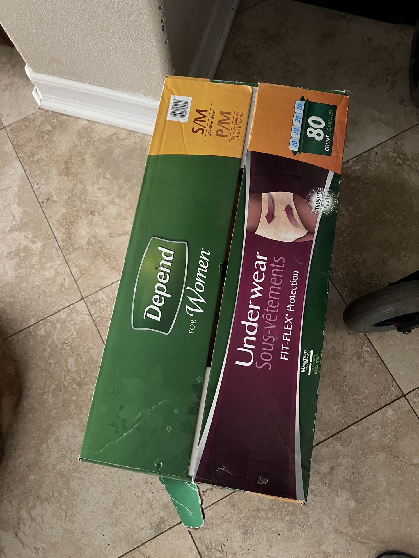 Depends Size Small Brand New