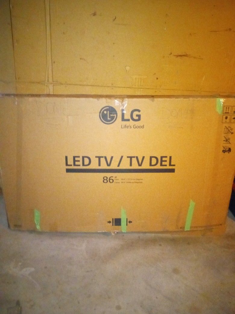 86" LG LED THINQ TV