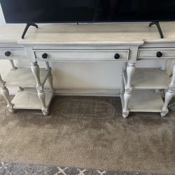 Off White Console Table