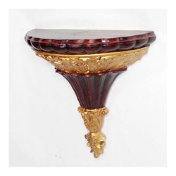 Keyone Fluted Banded Corbel Accent Shelf New In Box