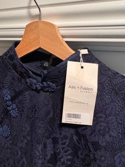 Rare lace Asian Fusion blouse
