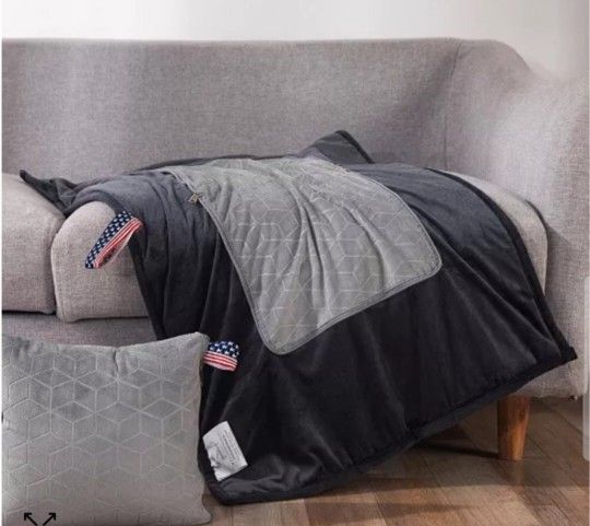 Peachleaf Weighted Lap Pad Blanket Heavy Travel Weighted Pillow