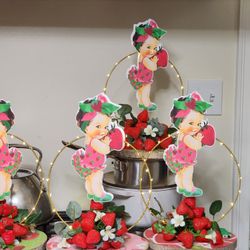 StrawBerry  Party Centerpieces  Decorations