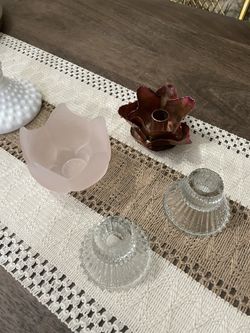 Assorted Vintage Candle Holders