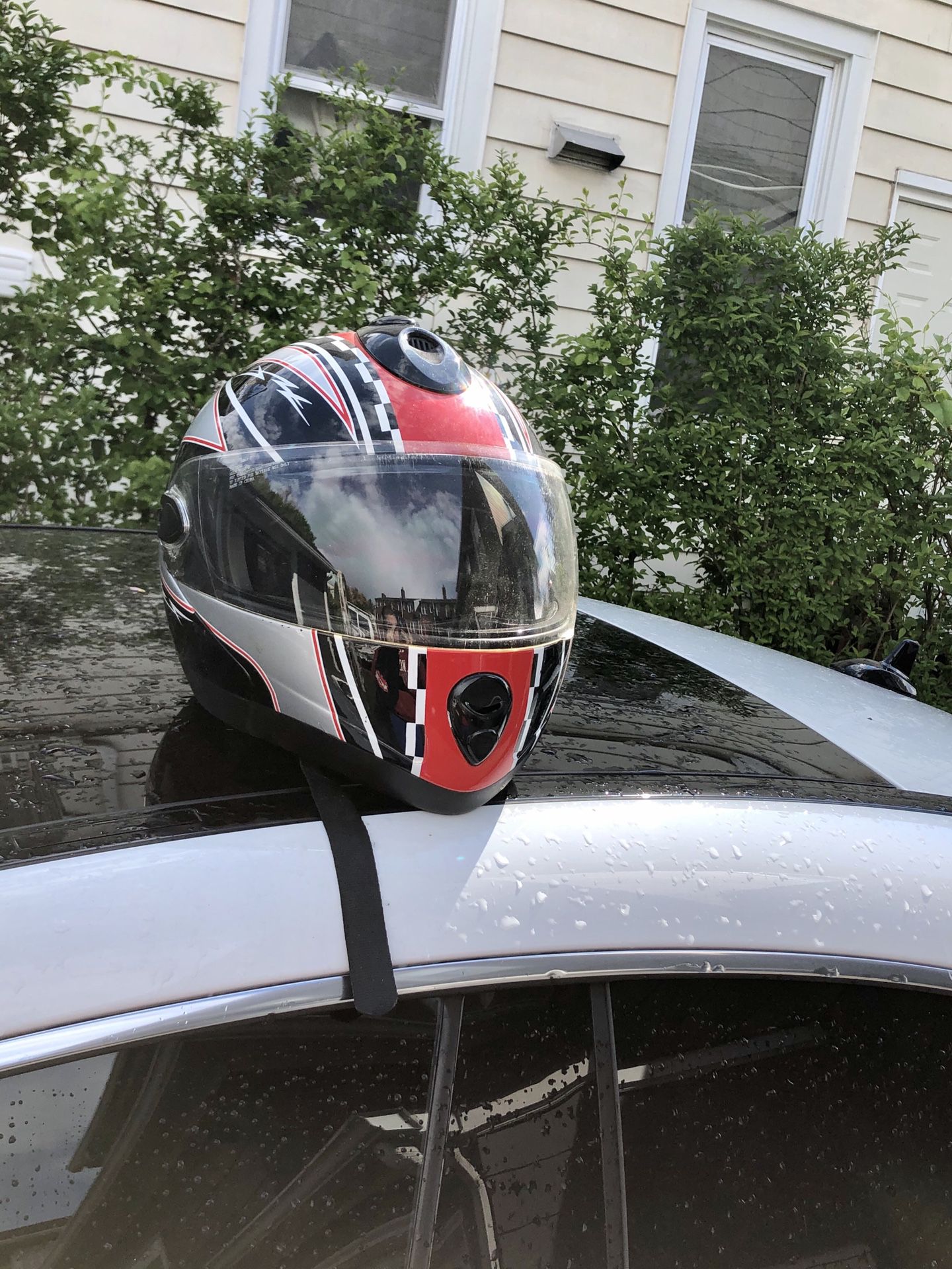 DOT fiberglass motorcycle helmet