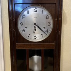 Antique Kienzle German Quarter Hour Westminster Chime Wall Clock