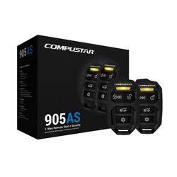 Compustar CS905-AS Alarm W/ Start, Shock, Tilt, Starter Kill, Etc