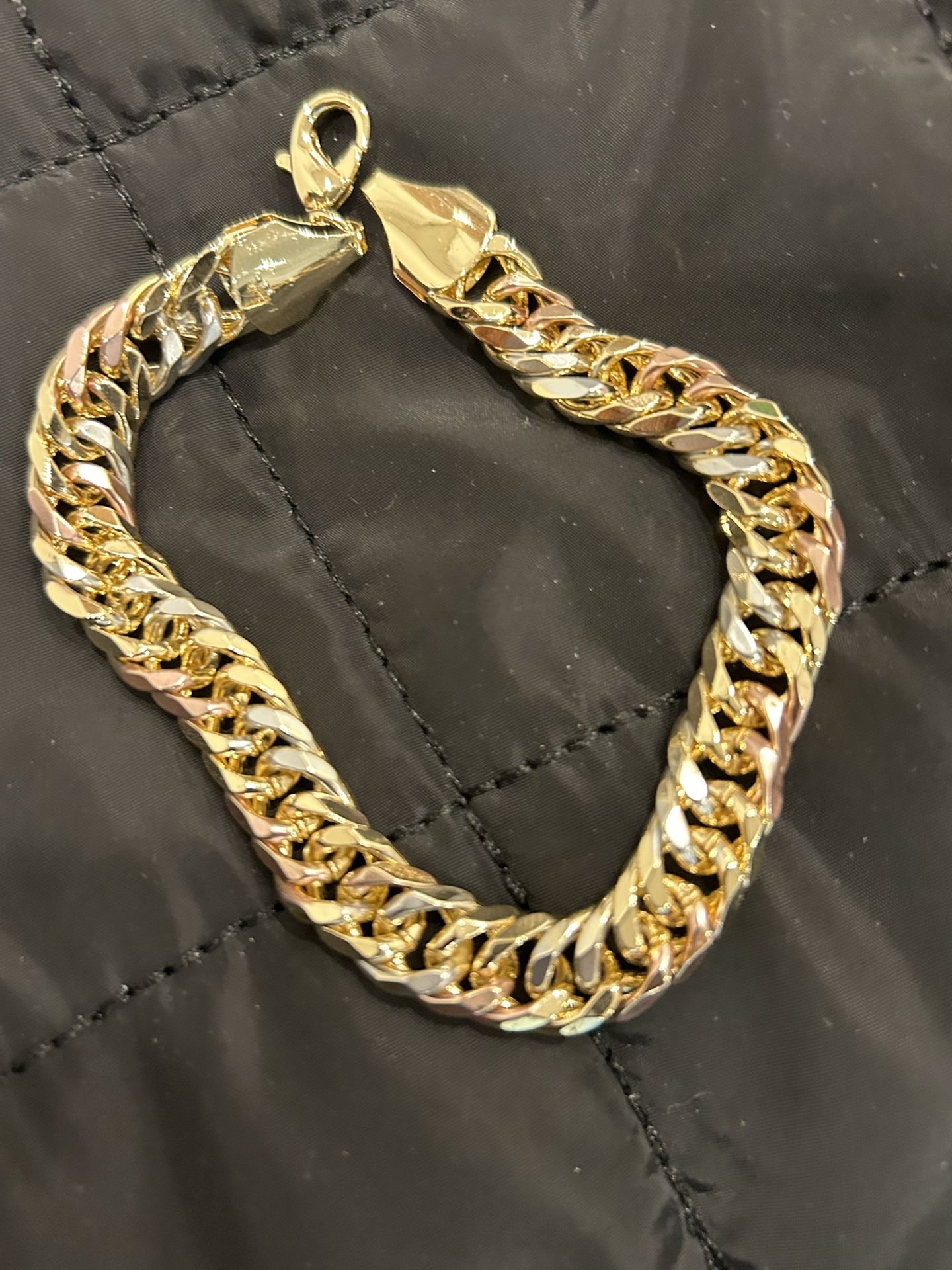 gold plated bracelet