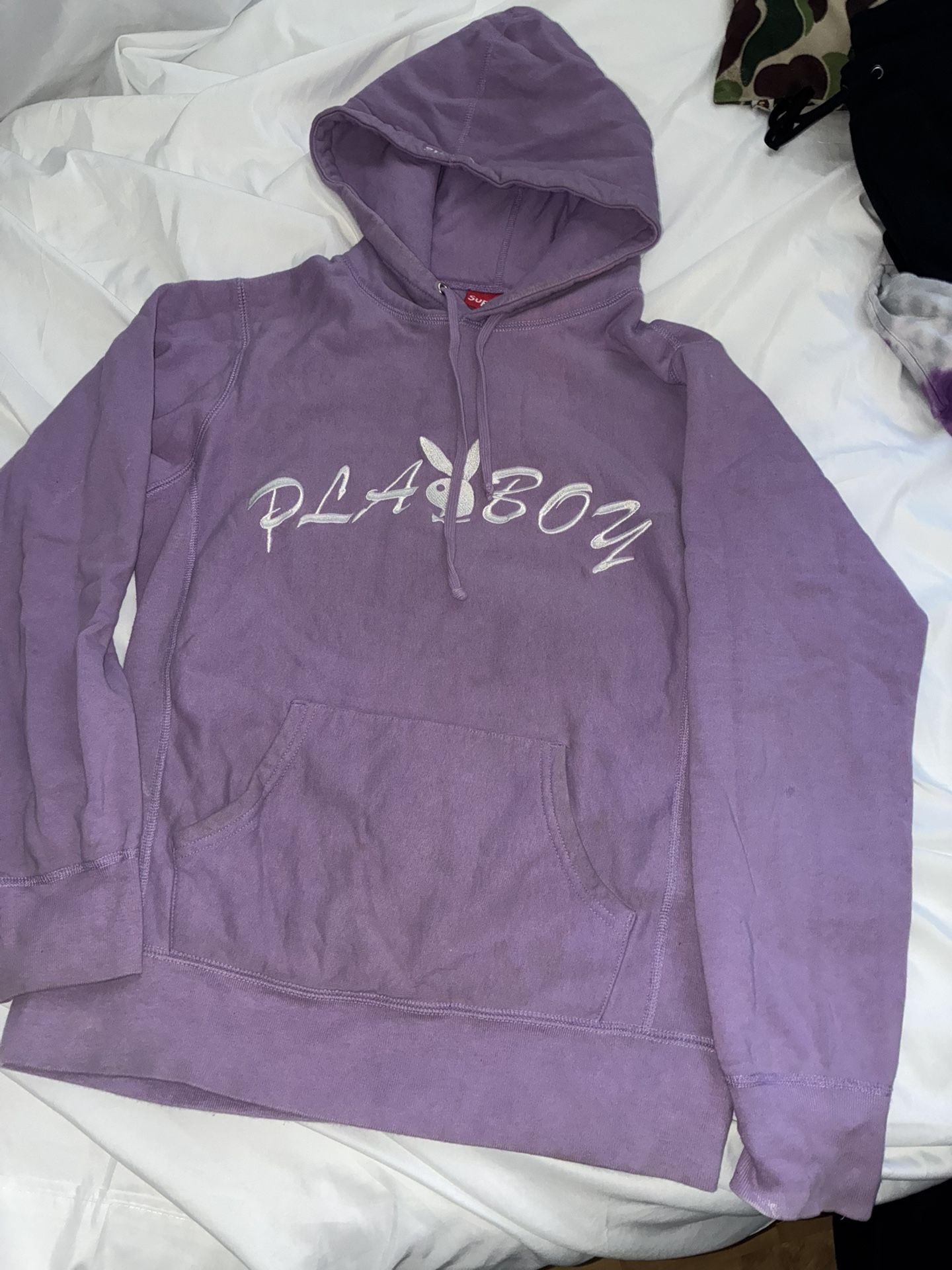 Supreme Playboy Hoodie Men Small.  Bought At Supreme In 2017