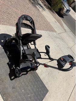 Sit & stand stroller