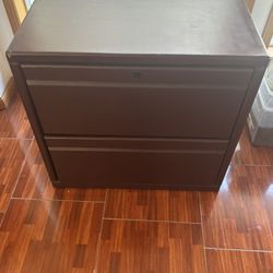 2 Drawer File Cabinet 
