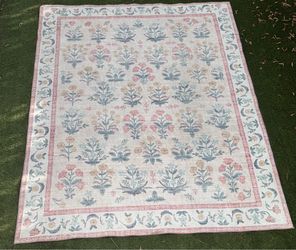 Rifle Paper Co Area Rug 7’6”x9’6”