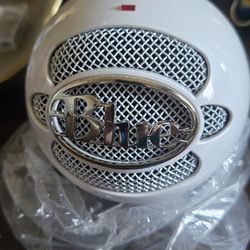 Blue Snow Ball Microphone Only