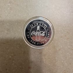 Coca-Cola Polar Bear 1 Oz 999 Silver Coin 