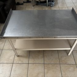 Standing Steel Table