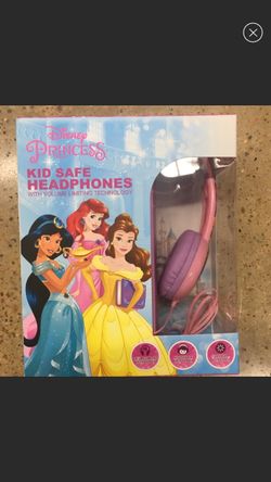 NWT Disney Princess kids headphobe