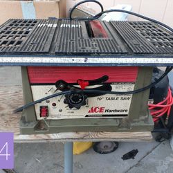 Table Saw Made By Ace Hardware Used