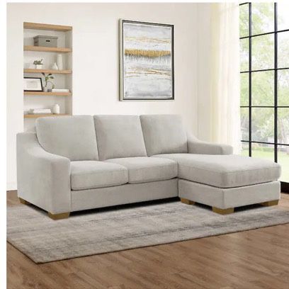 Thomasville Dillard Sofa with Reversible Chaise