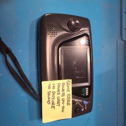Broken Sega game gear