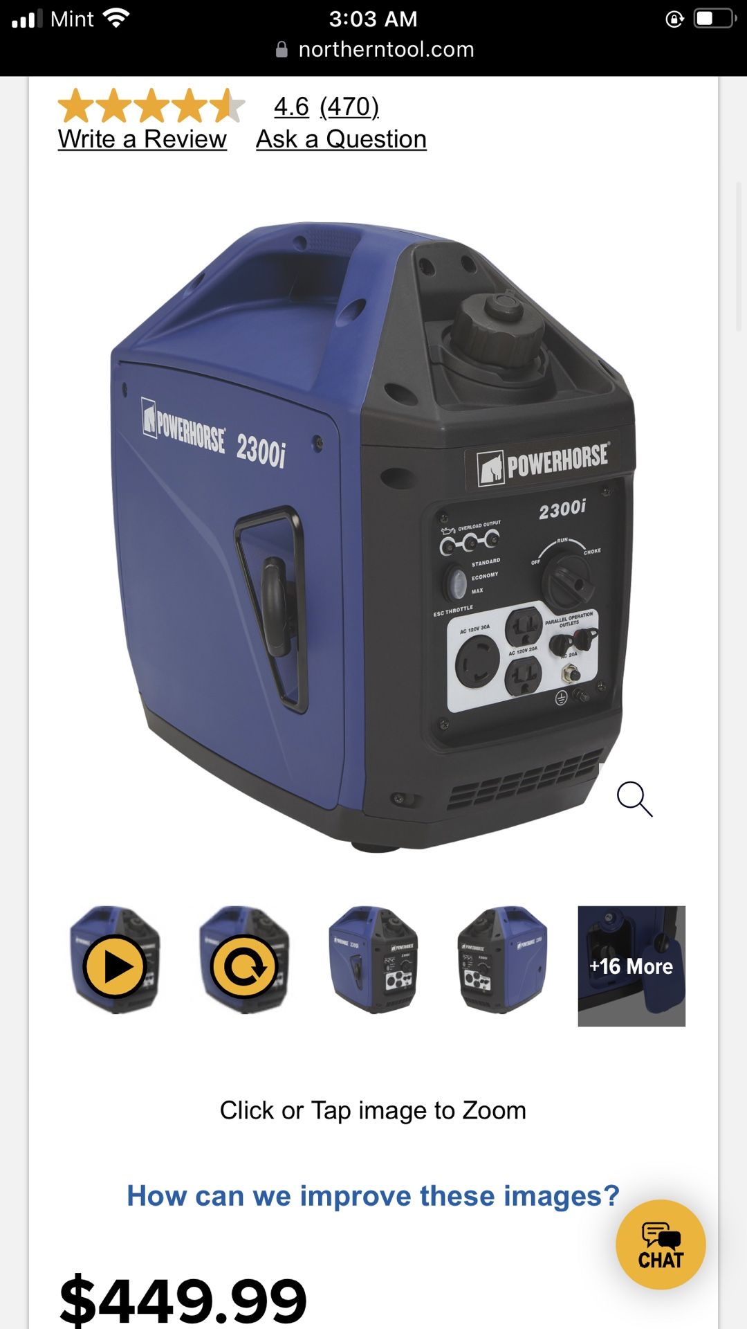 POWER HORSE 2300i Inverter