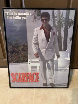Scarface Framed Poster