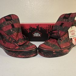 Rare Vans Friday The 13th Nightmare On Elm Street Deadstock