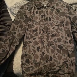 American Eagle Outfitters Camo Windbreaker 