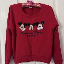 Disney "Dream in Disney" Sweatshirt Mickey Mouse with sequined ears