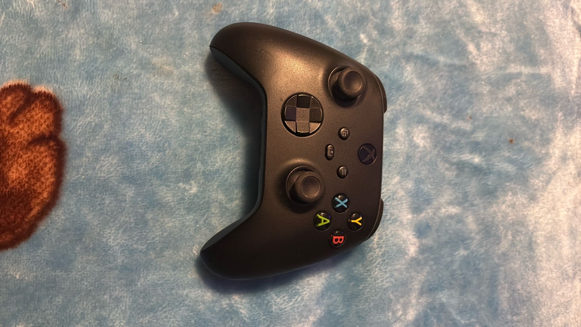 Black xbox series x controller